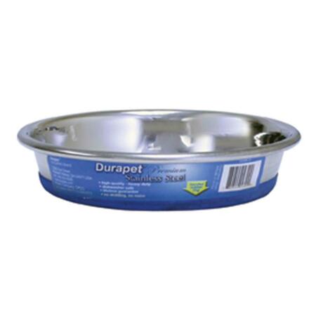 OURPETS CO SS08CD Stainless Steel Durapet Cat Dish 8 Ounce 89907